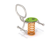 Wippen - veerdier - fiets