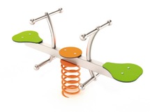 Wippen - veerdier - dubbel - tandem
