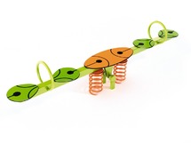 Wippen - veerdier - vierzitter - de poel