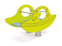 Wippen - veerdier - dubbel - ufo