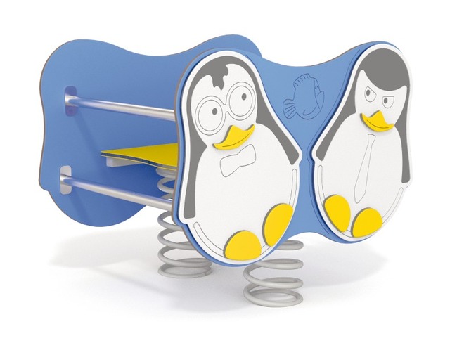 Wippen - Veerdier - Dubbel - Pinguin