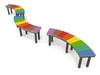 Outdoor Meubilair - Urbaniq - Regenboog - Zitbank Curve
