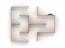 Single - evenwichtsparcours - doolhof
