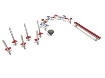 Single - evenwichtsparcours - parcours c