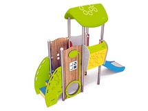 Lage constructie - mini - speelhuisje boomhut snake