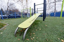 Fitness - sit-up bank