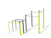 Fitness - press and pull-up circuit