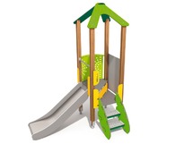 Lage constructie - eco - glijbaanhuisje