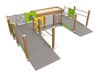 Speeltoestel - eco - jungle - jungleparcours m