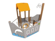 Speelhuisje - schip