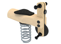 Wippen - veerdier - robinia - moto