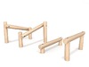 Robinia - evenwichtsparcours - up-down