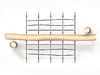 Robinia - evenwichtsparcours - laag heuvelnet