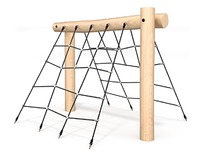 Robinia - evenwichtsparcours - hoog heuvelnet