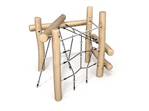 Robinia - evenwichtsparcours - klimwirwar