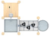 Zandbak - workshop - robinia - waterspeelset b
