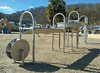 Zandbak - workshop - robinia - dubbel aquaduct