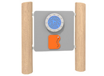 Outdoor - speelwand - robinia - doolhof - per stuk