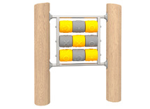 Outdoor - speelwand - robinia - oxo - per stuk