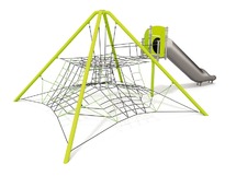Acrobat - klimspin met glijbaan