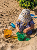 Emmers - Dantoy - gekleurd - transparant - zand - set van 3