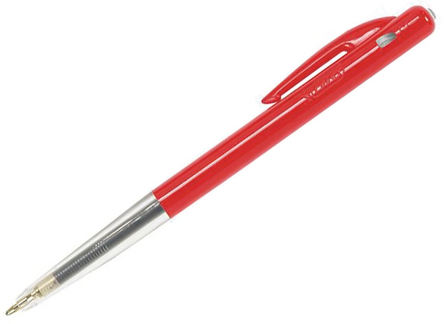 Pen - Balpen - Bic M10 - Rood - Per Stuk