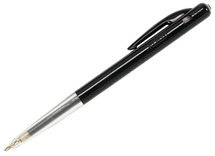 Pen - balpen - BIC M10 - zwart - per stuk