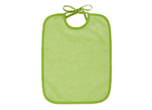Textiel - Slabber - waterproof - lintjes - limoen - per stuk