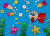 Kralen - vormen - kokos - decoratie - per set