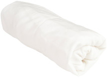 Textiel - bed - hoeslaken jersey - 50x100 cm - per stuk - wit - leverbaar in 8 kleuren