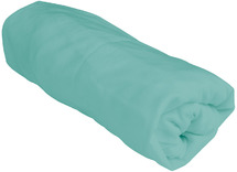 Textiel - bed - hoeslaken jersey - 60x120 cm - per stuk - mint - leverbaar in 7 kleuren
