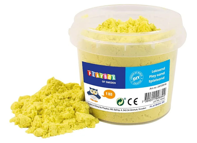 Boetseer - Speelzand - Geel - Per Kg