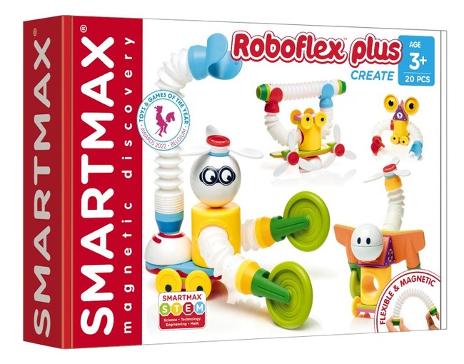 Bouwset - Smartmax Roboflex+ - Magnetisch - Set Van 20