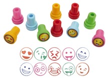 Belonen - emoticons stempels 10ass