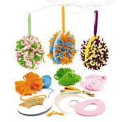 Pasen - pompon eitjes 3st