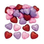 Deco - Glitter Hartjes 30St