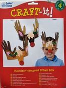 Kerst - rendierkronen - set v 4