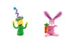 Chenilledraad - pastelkleuren - 30 cm lang - set van 120 assorti