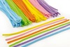 Chenilledraad - pastelkleuren - 30 cm lang - set van 120 assorti