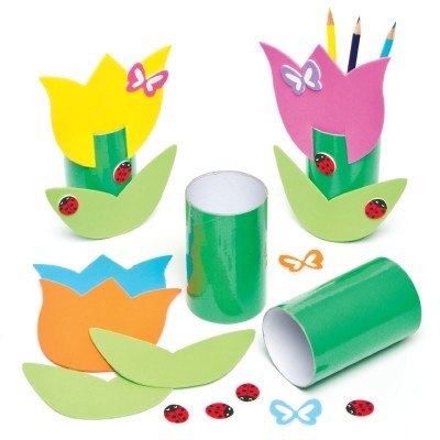 Papier - Pennenpotje Tulp