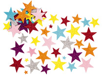 Kerst-foam - sterrenstickers