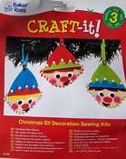 Kerst - vilt - elfen - set v 3