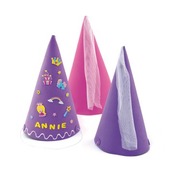 Foam-Prinsessen Punthoeden 4 Ass