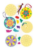 Zanddecoratie - mandalas