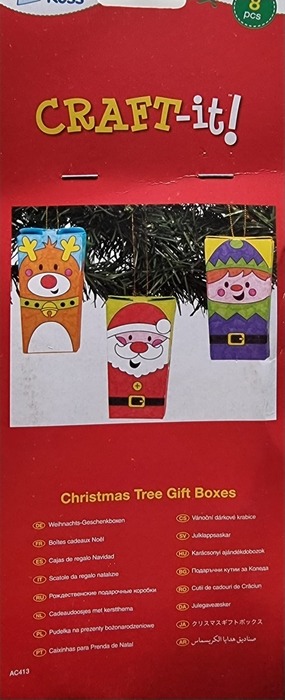 Kerst - Geschenkdoosjes - 8 Ass