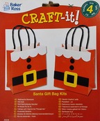 Kerst - zakken om te versieren - set v 4