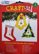 Kerst - Hangers Met Belletje - 6 Ass