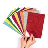 Foam-vellen-glitter-zelfklevend- 23x15,5 cm