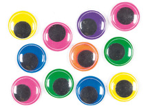 Wiebeloogjes - Zelfklevend - Gekleurd - Jumbo 60St