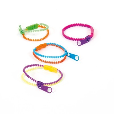 Tombola-zipper Armbandjes